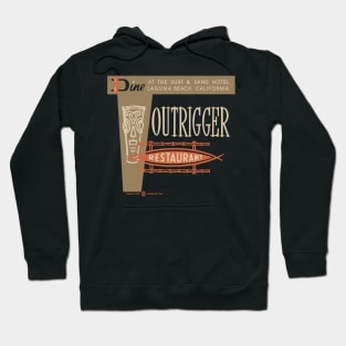 Vintage Outrigger Tiki Restaurant Hoodie